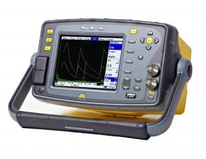 700M: Sonatest Masterscan D-70, tabletop flaw detector complete system - BNC connectors.
