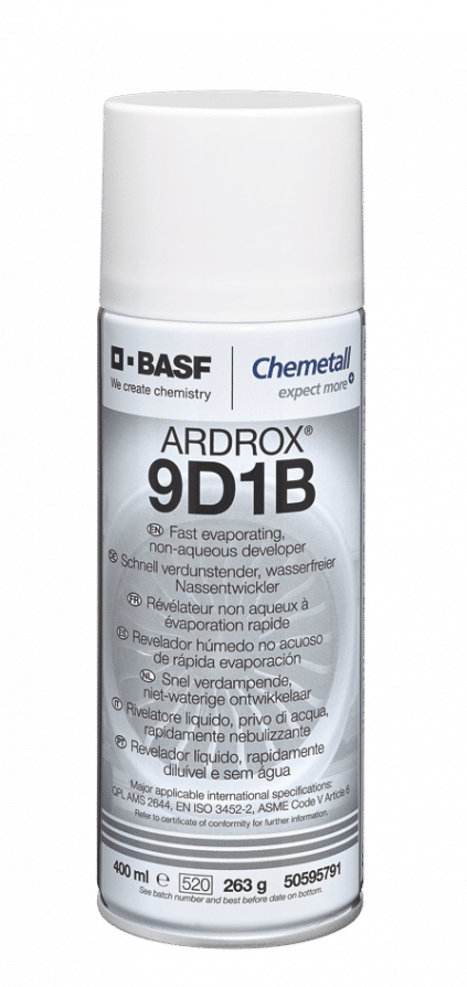 Ardrox 9D1B Non-Aqueous Developer