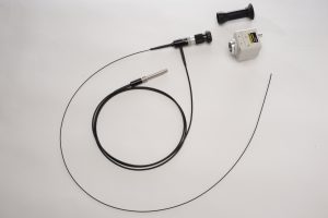 Zibra Milliscope II fiberscope with video connector, light guide, eye piece and CCD camera