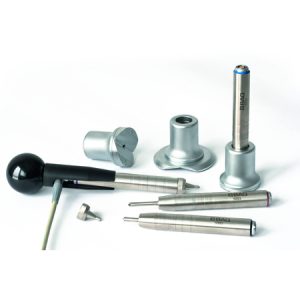 alphaDUR mini Hardness Tester, optional accessories (probes, supports and handle)